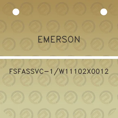 emerson-fsfassvc-1w11102x0012