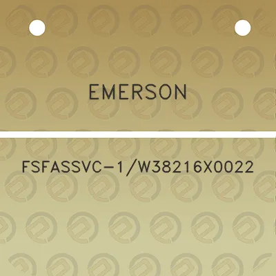 emerson-fsfassvc-1w38216x0022