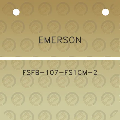 emerson-fsfb-107-fs1cm-2