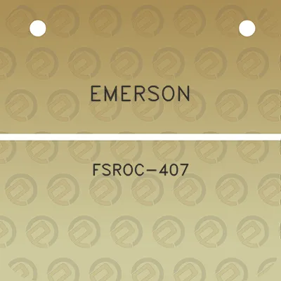 emerson-fsroc-407