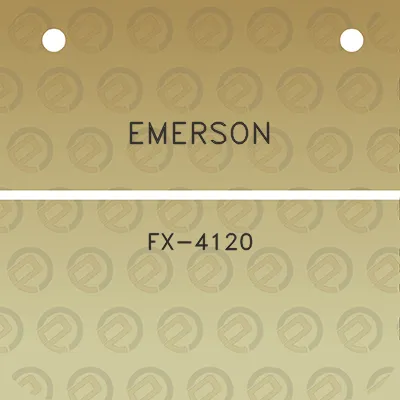 emerson-fx-4120