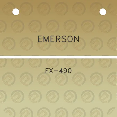 emerson-fx-490