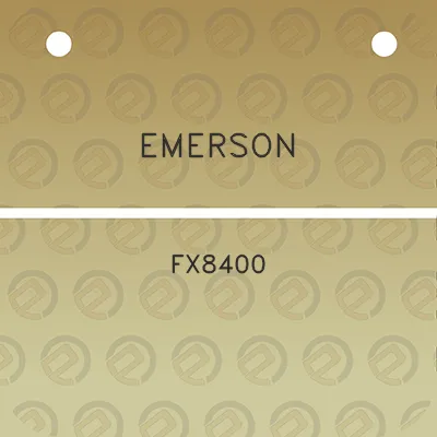 emerson-fx8400