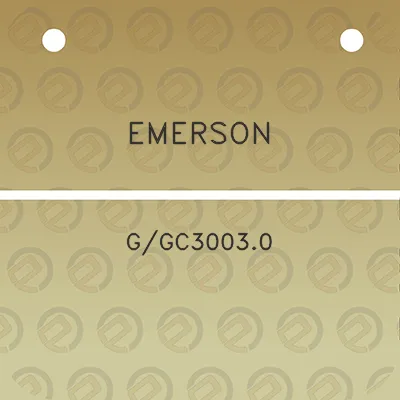 emerson-ggc30030