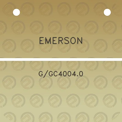 emerson-ggc40040