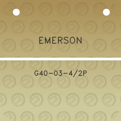 emerson-g40-03-42p