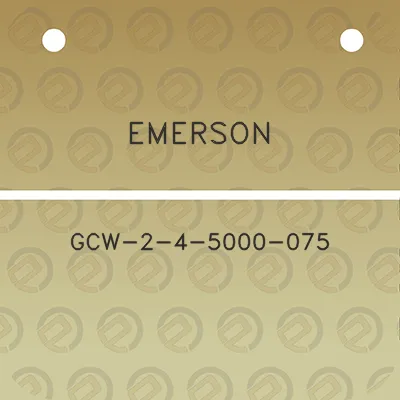 emerson-gcw-2-4-5000-075