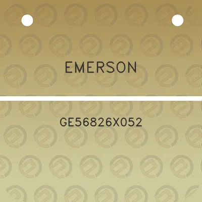 emerson-ge56826x052