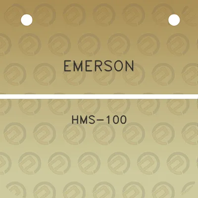 emerson-hms-100