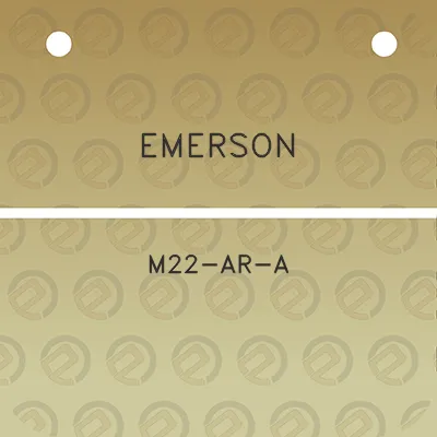 emerson-m22-ar-a