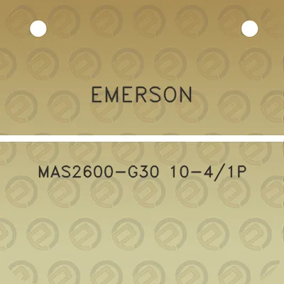 emerson-mas2600-g30-10-41p