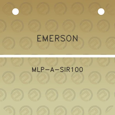 emerson-mlp-a-sir100