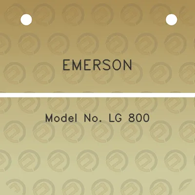 emerson-model-no-lg-800