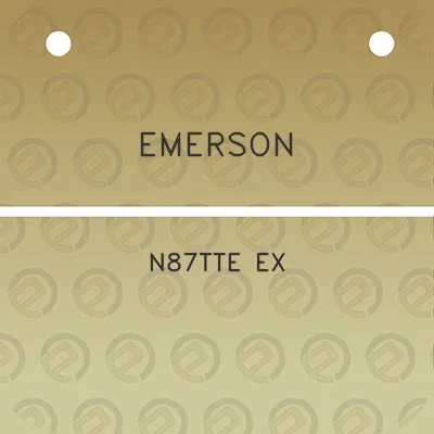 emerson-n87tte-ex