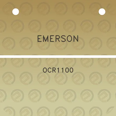 emerson-ocr1100