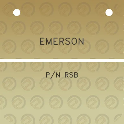 emerson-pn-rsb