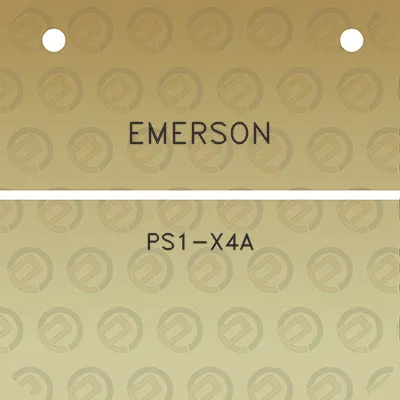 emerson-ps1-x4a