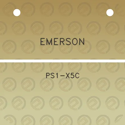 emerson-ps1-x5c