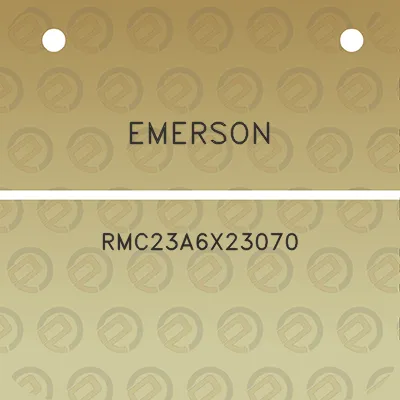 emerson-rmc23a6x23070