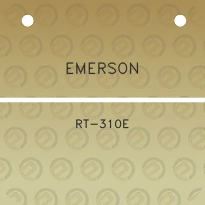 emerson-rt-310e