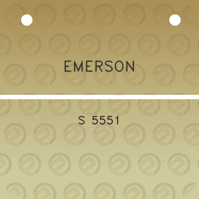 emerson-s-5551