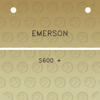 emerson-s600