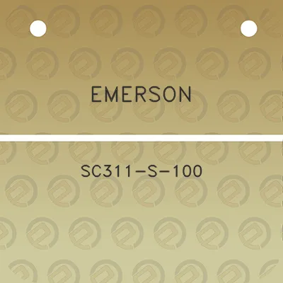 emerson-sc311-s-100