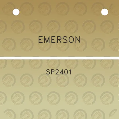 emerson-sp2401