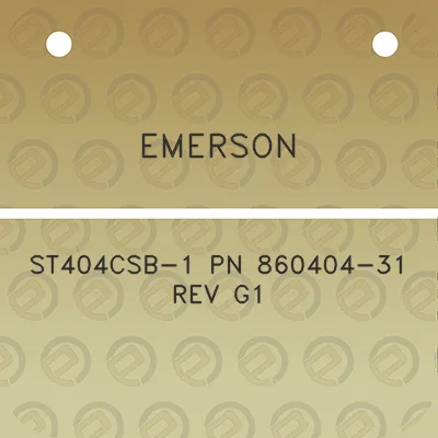 emerson-st404csb-1-pn-860404-31-rev-g1