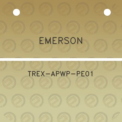 emerson-trex-apwp-pe01