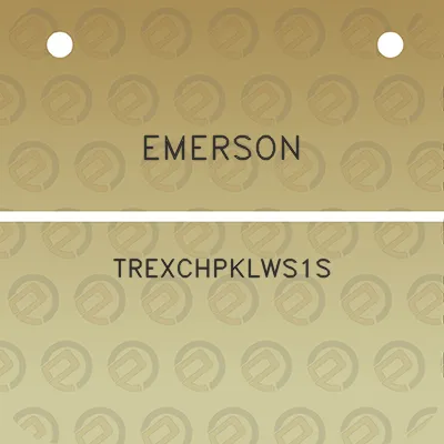 emerson-trexchpklws1s