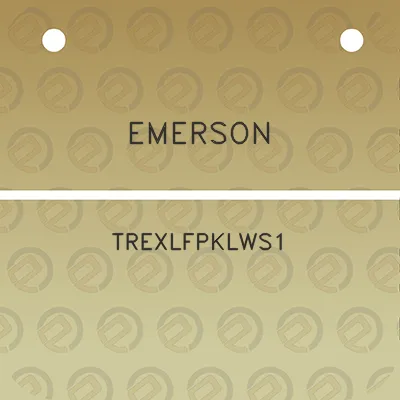 emerson-trexlfpklws1