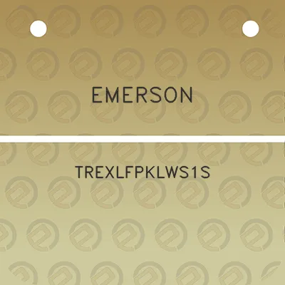 emerson-trexlfpklws1s