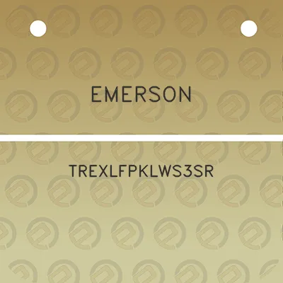 emerson-trexlfpklws3sr