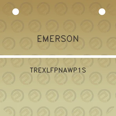 emerson-trexlfpnawp1s