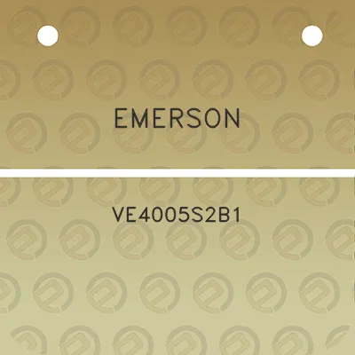 emerson-ve4005s2b1