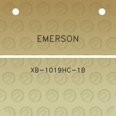 emerson-xb-1019hc-1b