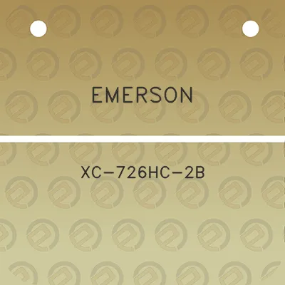 emerson-xc-726hc-2b