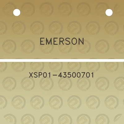 emerson-xsp01-43500701