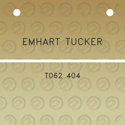 emhart-tucker-t062-404