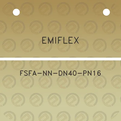 emiflex-fsfa-nn-dn40-pn16