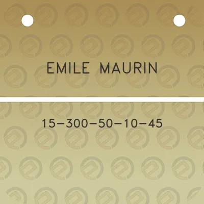 emile-maurin-15-300-50-10-45