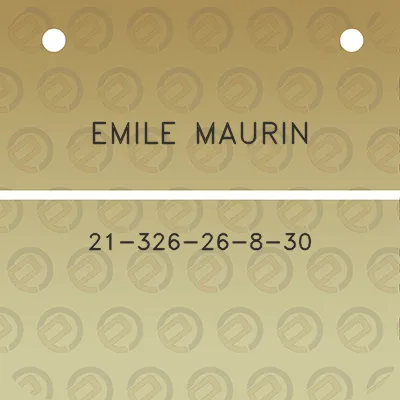 emile-maurin-21-326-26-8-30