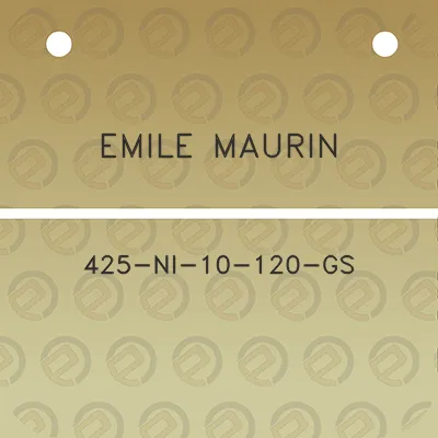 emile-maurin-425-ni-10-120-gs