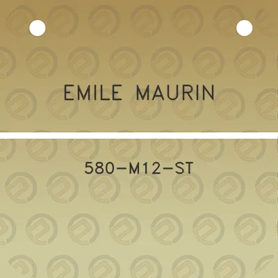 emile-maurin-580-m12-st