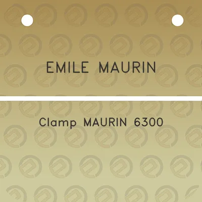 emile-maurin-clamp-maurin-6300