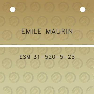 emile-maurin-esm-31-520-5-25