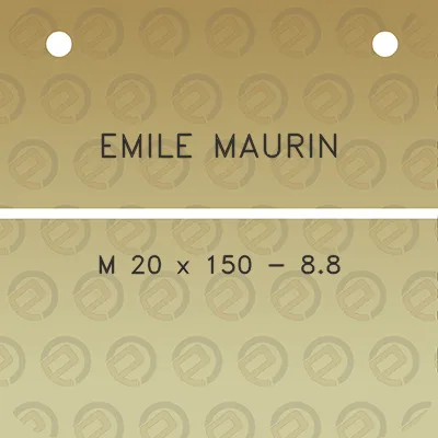 emile-maurin-m-20-x-150-88