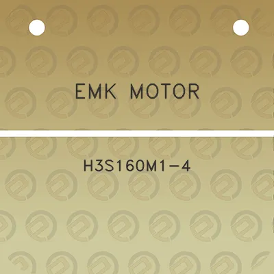 emk-motor-h3s160m1-4