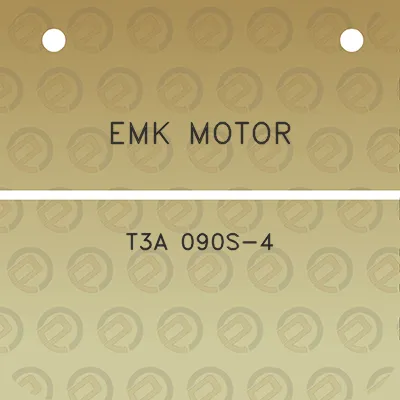 emk-motor-t3a-090s-4